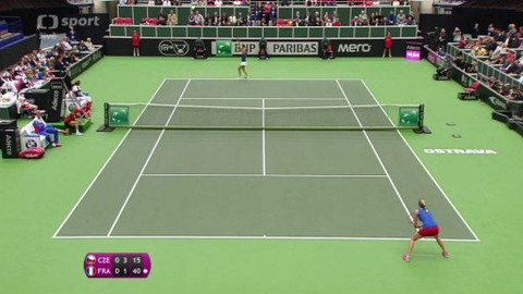 Fed Cup 2015 - Česko - Francie (semifinále)