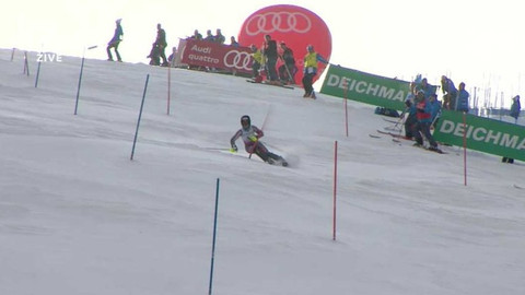 MS ve sjezdovém lyžování 2011 Německo - První kolo slalomu žen