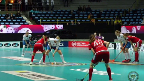 MS ve florbalu 2015 Finsko - Česko - Švýcarsko