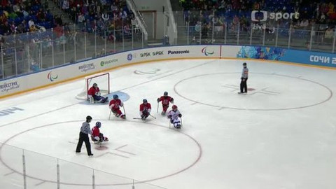 XI. zimní paralympijské hry 2014 Soči - Sledge hokej: Česko - Korejská republika
