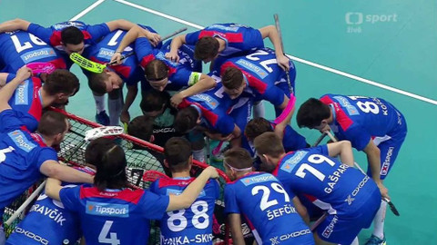 MS ve florbalu 2018 Česko - Slovensko - Singapur