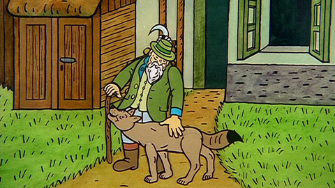 Říkadla Josefa Lady - Sedlák seká v lese