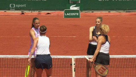 Roland Garros 2021 - Kar. Plíšková, Kr. Plíšková - Krejčíková, Siniaková