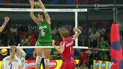 ME ve volejbalu žen 2023 - Bulharsko - Slovensko