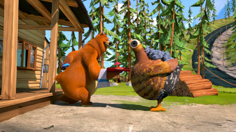 Méďa a lumíci - Větší než obvykle