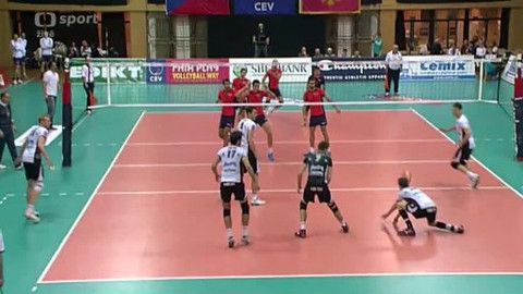 Liga mistrů ve volejbalu - VK Jihostroj České Budějovice - Budvanska Rivijera Budva