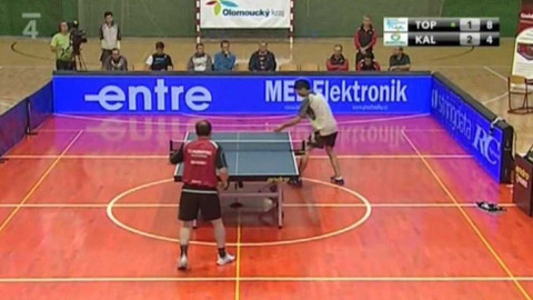 Extraliga stolního tenisu - TTC Region Olomouc - TJ Agrotec Hustopeče