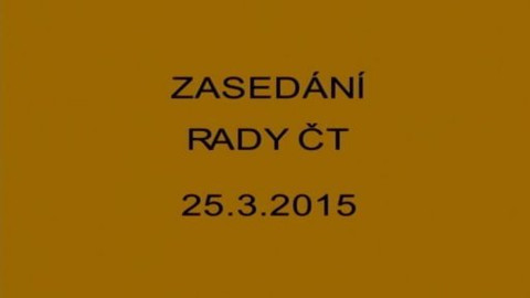 Jednání Rady České televize - 6. jednání Rady ČT v roce 2015