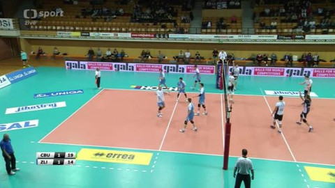 Volejbal - VK Jihostroj České Budějovice - VSC Fatra Zlín