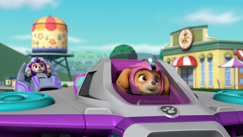 Tlapková patrola - Vodní tlapky: Tlapky zachraňují Závod přátelství