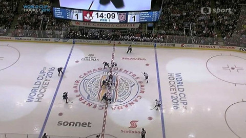 Světový pohár v hokeji 2016 Kanada - Kanada - USA