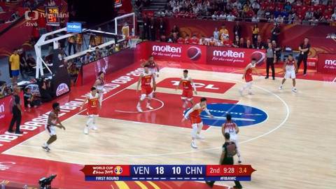 MS v basketbalu 2019 Čína - Venezuela - Čína
