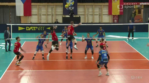 Liga mistrů ve volejbalu - VK Jihostroj České Budějovice - Guaguas Las Palmas