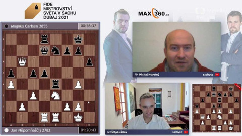 MS v šachu 2021 Dubaj - Magnus Carlsen vs. Ian Nepomniachtchi