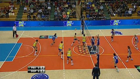 Volejbal - VK Modřanská Prostějov - VK Doprastav Bratislava