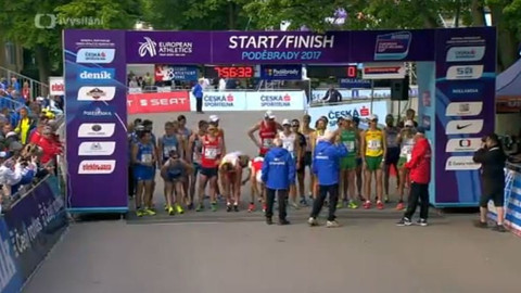 Sportovní běh a chůze - EP v chůzi 2017