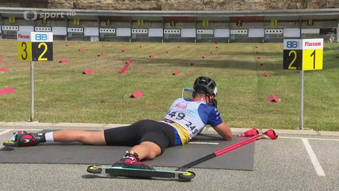 Biatlon - MČR v běhu na kolečkových lyžích