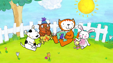 Kočička Poppy - Oranžový Měsíc