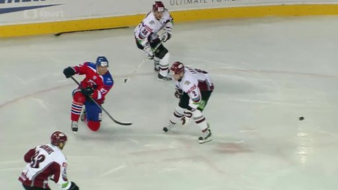 Hokej - HC Lev Praha - Dinamo Riga