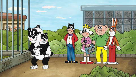 Čtyřlístek - Poprask v ZOO