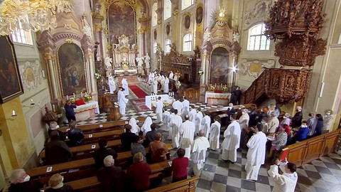 Bohoslužby v České televizi - Oslava 900 let od založení řádu premonstrátů