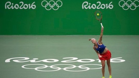 XXXI. letní olympijské hry 2016 Rio de Janeiro - Tenis: Kvitová - Wozniacká
