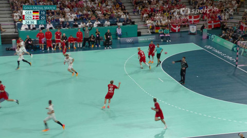 XXXIII. letní olympijské hry 2024 Paříž - Házená: Německo - Dánsko