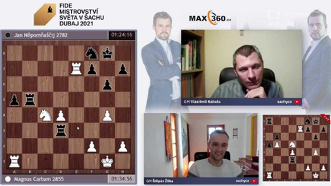 MS v šachu 2021 Dubaj - Magnus Carlsen vs. Ian Nepomniachtchi