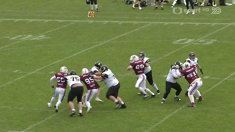 Česká liga amerického fotbalu - Přerov Mammoths - Nitra Knights
