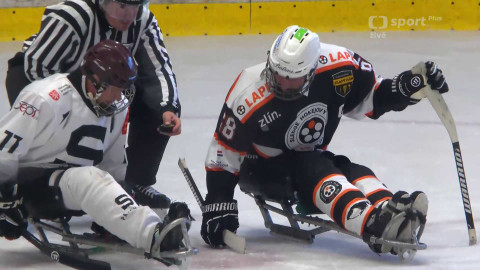 Hokej - SHK LAPP Zlín - HC Sparta Praha sledge hokej