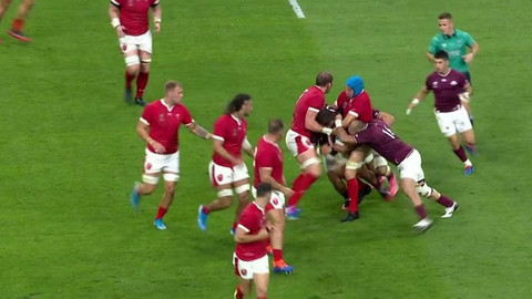 MS v ragby 2019 Japonsko - Wales - Gruzie