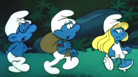 Šmoulové - Červený květ Kruštíka