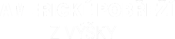 Americké pobřeží z výšky