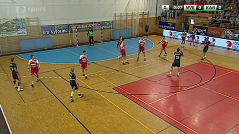 Házená - TJ Sokol Nové Veselí - HBC Karviná