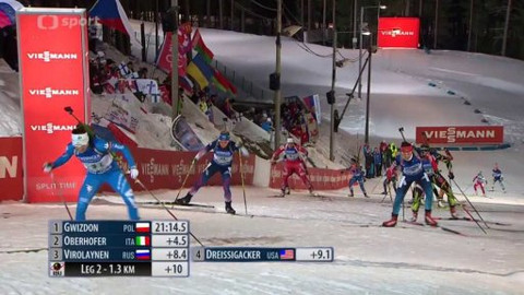 MS v biatlonu 2015 Finsko - Štafety žen na 4 x 6 km