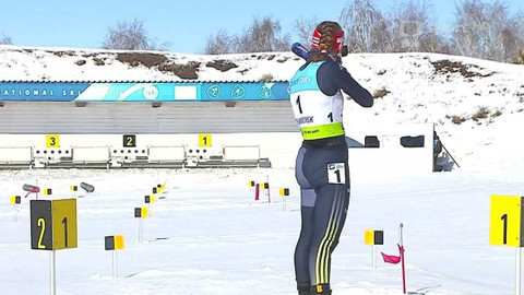 MS v biatlonu juniorů 2023 Kazachstán - Stíhací závod žen