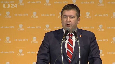 90’ ČT24 - Sjezd ČSSD
