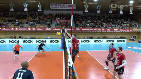 Volejbal - VK Jihostroj České Budějovice - Mursa Osijek