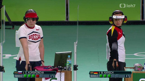 XXXI. letní olympijské hry 2016 Rio de Janeiro - Střelba: Na 25 m z rychlopalné pistole (ženy)