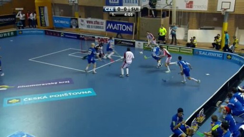 Florbal - Česko - Švýcarsko