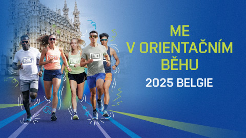 ME v orientačním běhu 2025 Belgie