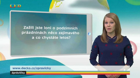 Zprávičky - 20. října 2017
