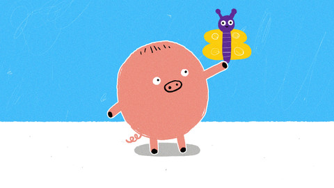 Naše prasátko - 7/52 Housenka