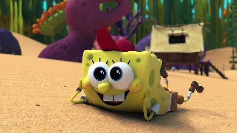 Korálový tábor: SpongeBob na dně mládí - Pátrání po táboře nudistů / Kuchyňská houba