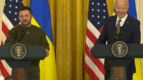 Volodymyr Zelenskyj v USA