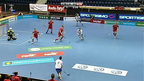 Florbal - Česko - Norsko