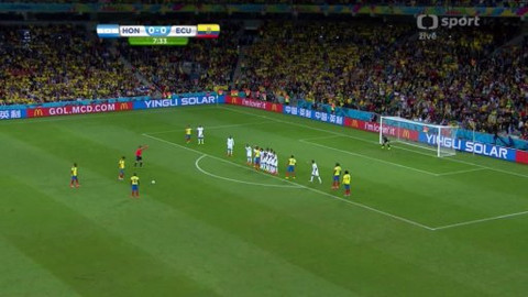 MS ve fotbalu 2014 Brazílie - Honduras - Ekvádor