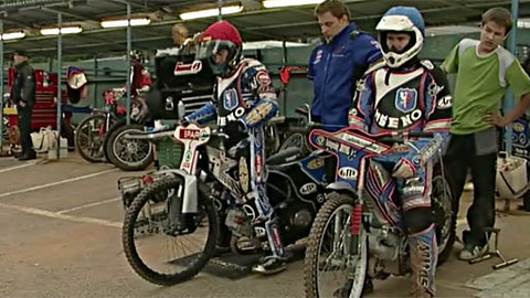 Motocyklové závody - Extraliga na ploché dráze Mšeno