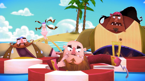 Zak a Kvák - Konfetový papírfantom