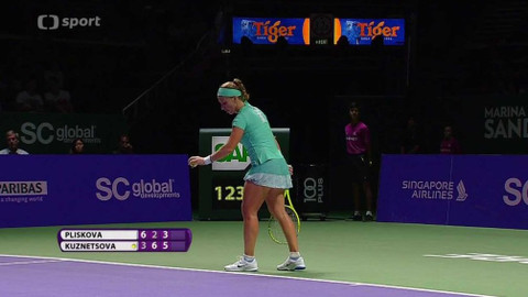 BNP Paribas WTA Finals Singapore 2016 - Karolína Plíšková - Světlana Kuzněcovová